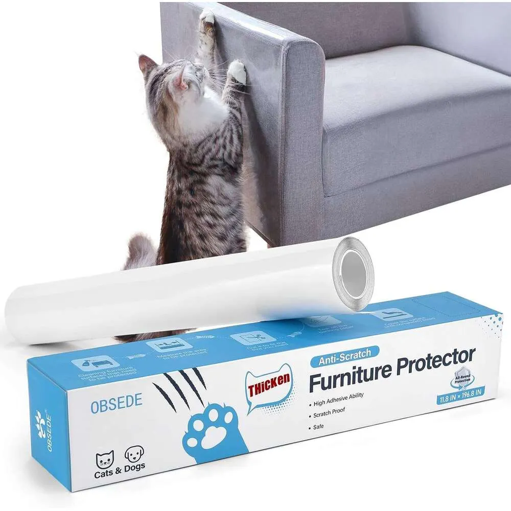 Wholesale Flexible Sofa Guard With Cat Claw Wall Paper Adhesive OBSEDE Scratch Furniture Couch Protector For Single Sided Sticky Deterrent Training Tape From Liuyier 40.21 DHgate.Com