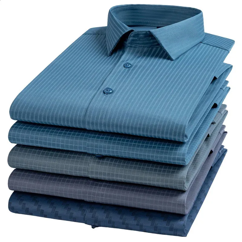 slim fit wrinkle resistant dress shirt Marquis Slim Fit Solid Light Blue Wrinkle Resistant Cotton Blend Dress Shirt, 14 1/2 / 32/33 main image 0