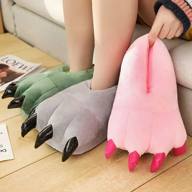 Animal feet slippers deals