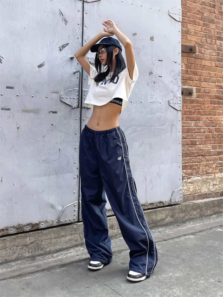 Pantalon De Jogging Femme Chic Pantalon De Survêtement Imprimé Taille Haute Pantalon De Sport Pour Femme - Pantalon D'affaires Décontracté Léger Elastique Pantalon Large Femme Chic Pantalon Large