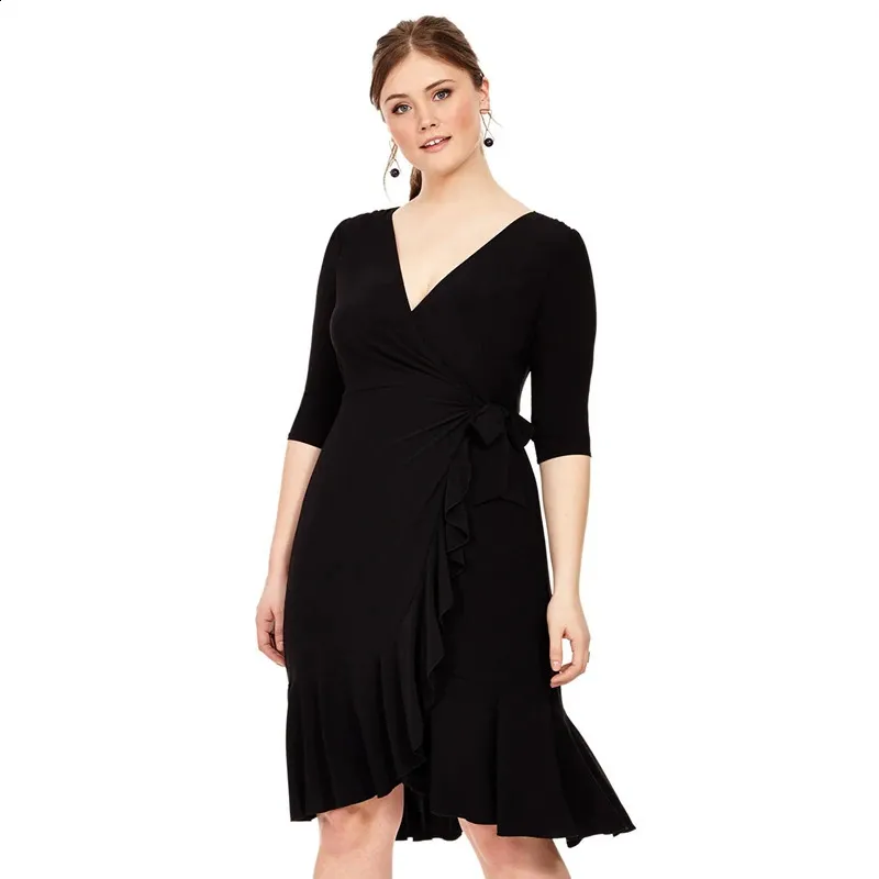 slim fit dress slacks Notch-Collar Belted Flare Dress main image 1