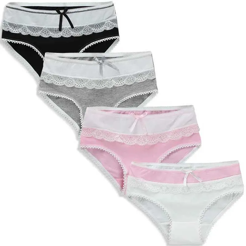 kids in lace panties Teenage Lace Briefs 4 Pack Girls Short Cotton Lace Panties For Kids 9 20Y  Y240821 From Early_spring1, $10.11 | DHgate.Com
