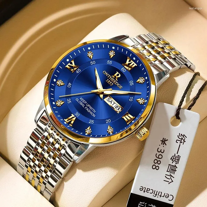 Premium Waterproof Wrist Watch for Men Classic Business Style