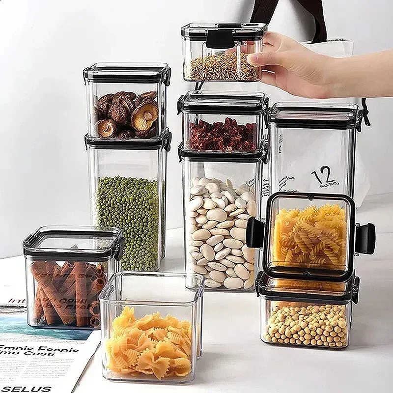 Smart Stacking Food Box Design Stackable Food Storage set to box - 460/700/1800ml...