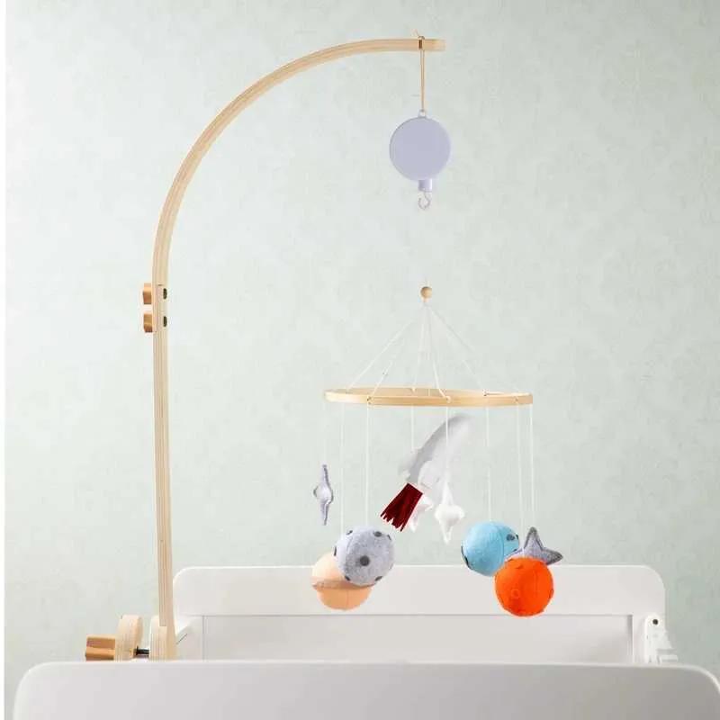 Planet Rattles Musical Mobile Rattles : Space Planet Crib Toys for Infants 0-12 Months ...