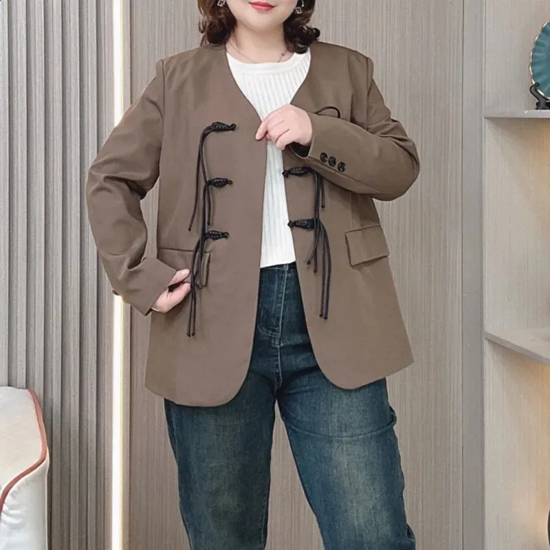 Plus Size Black Blazer: Women's Loose Fit Jacket Shop Now Elevate Your  Style!