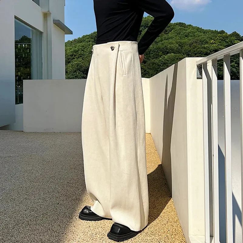 Korean Style Baggy mens suits Pant for Men - Autumn/Winter Korean Style Baggy mens suits Pant for Men - Autumn/Winter