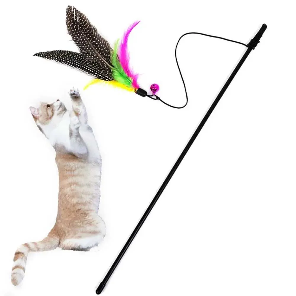 Legendog 14pcs Pet Cat Toy Set Cat Interactive Funny Cat Spring Toys Pom Pom Bal