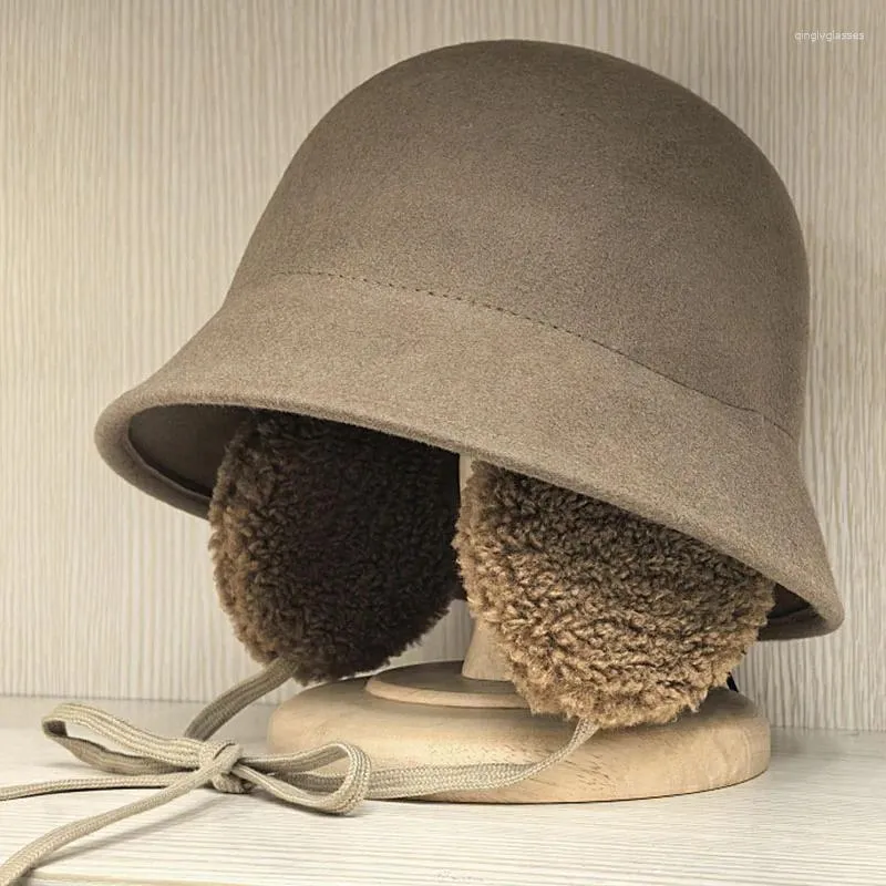 Sun Protection Buy Cloche Hat Wool Cloche Bucket Hat: Warm