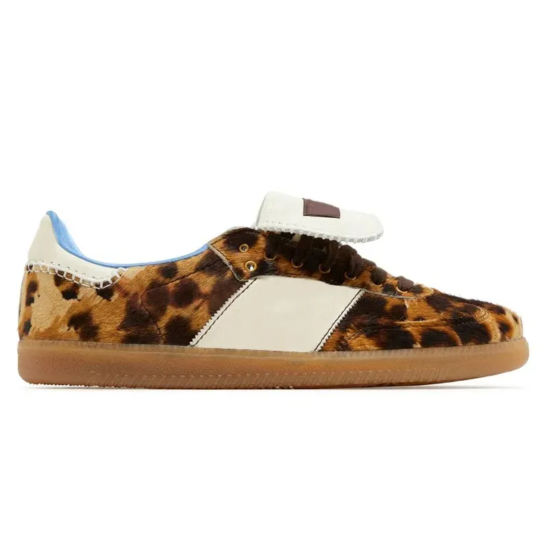 Designer Leopard Print Plattform Sneaker Casual 2024 Cloud Blue Gum Indoor Impuls Velvet Low Trainer Von 32 24 DHgate