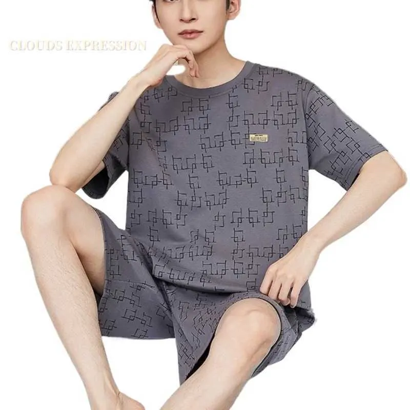 Sumbo De Pijama De Manga Corta De Verano Para Hombres 3xl Ropa De