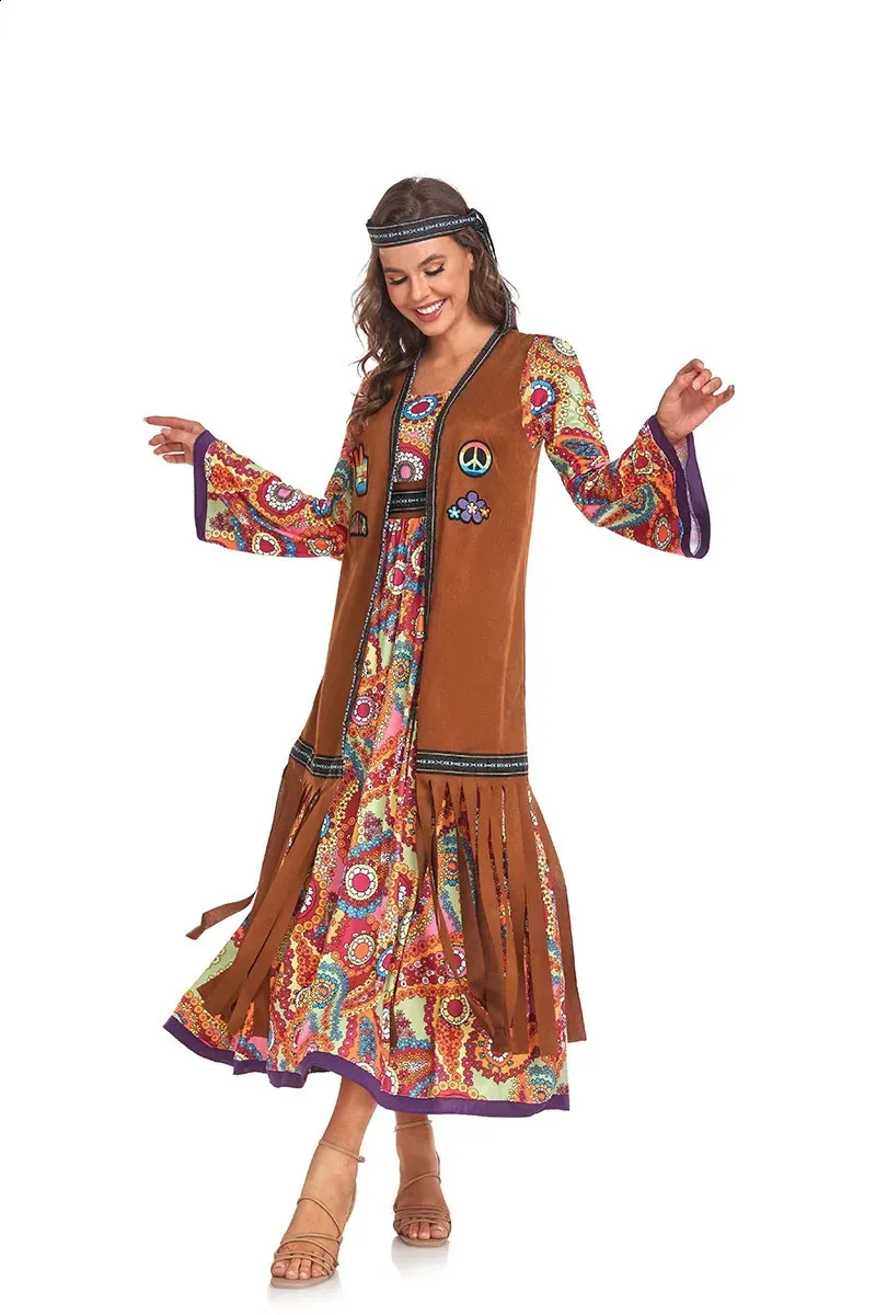 white christmas dresses Groovy Hippie Christmas Trees with Ornaments Fabric, Raspberry Creek Fabrics