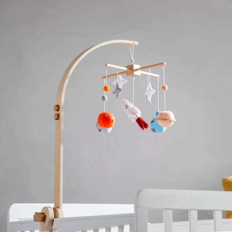 Planet Rattles Musical Mobile Rattles : Space Planet Crib Toys for Infants 0-12 Months ...