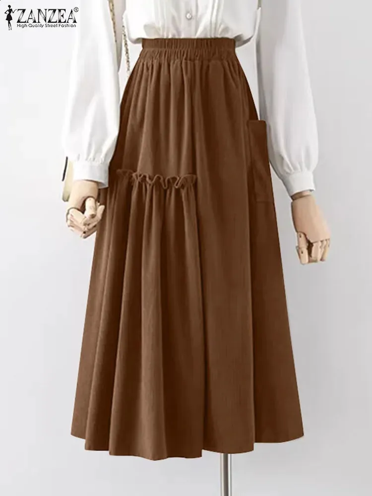 Skirt Outfits Casuales Con Faldas Largas Faldas Largas: Womens