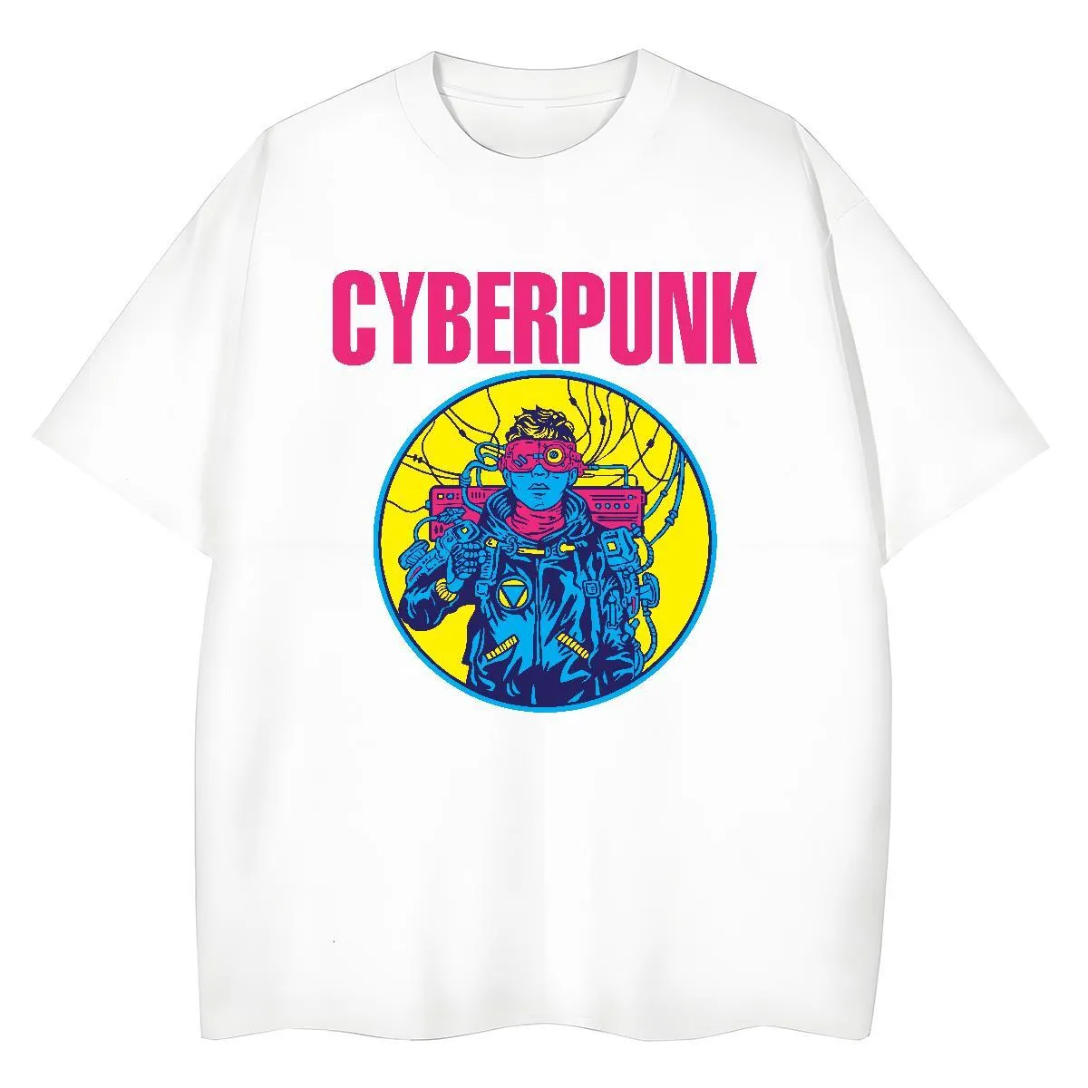 Anime Tee Shirts Streetwear Tee: Womens 100% Cotton Graphic