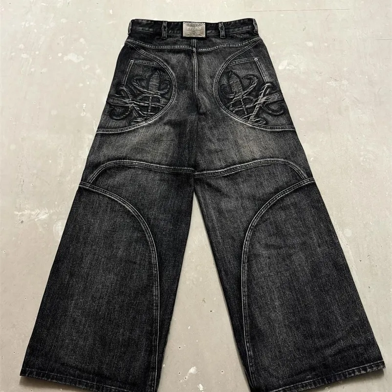 Black Alt Harajuku Baggy Denim Pants