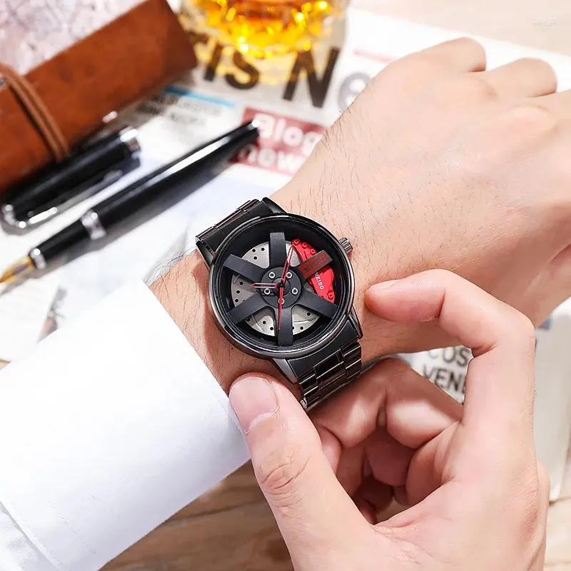 Trendy Korean Style Watch Men's Women's Fashion Quartz Wristwatch,  Sporty All-Match Design, Unique Wheel Dial Shop Now!