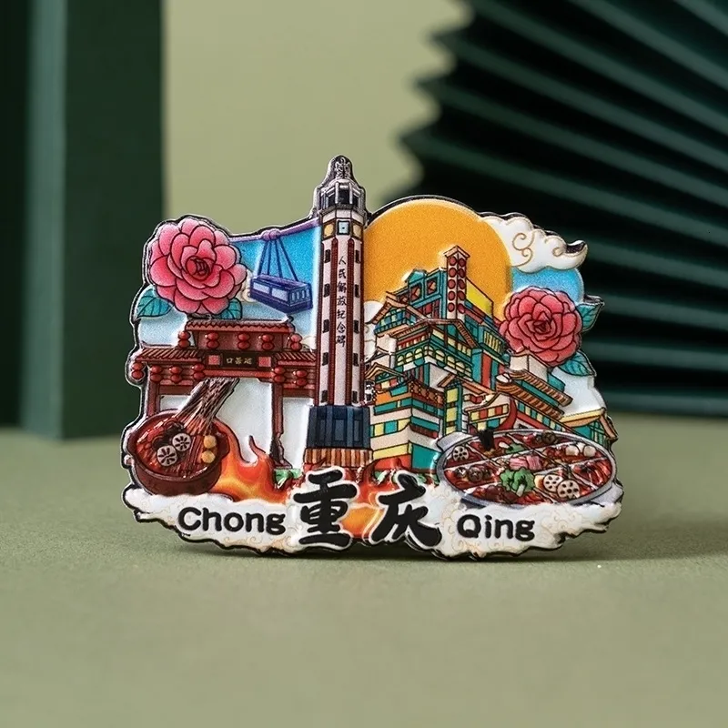 Magnete Souvenir 3D Venezia Italia - Resina Artistica Fatta A Mano - Regalo Turistico E Decorazione Frigorifero