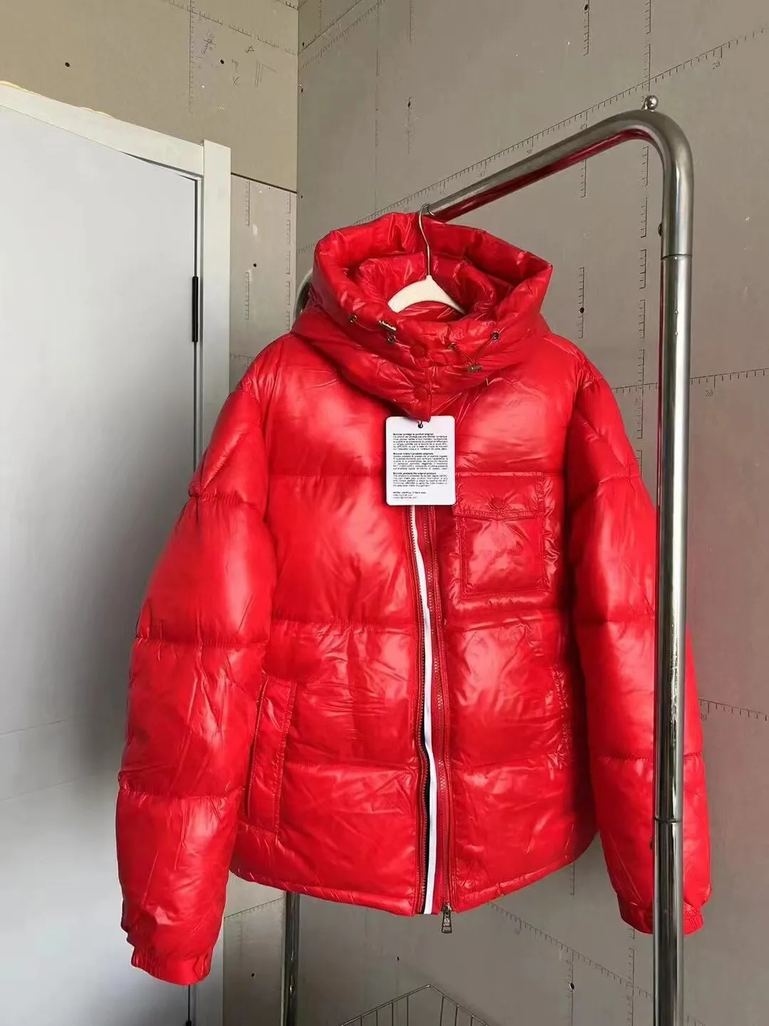 Économisez gros sur les achats en gros de Marine En Bas Veste À Capuchon  D'hiver À Capuche Pour Hommes Et Femmes, Manteau Chaud Épais, Mat,