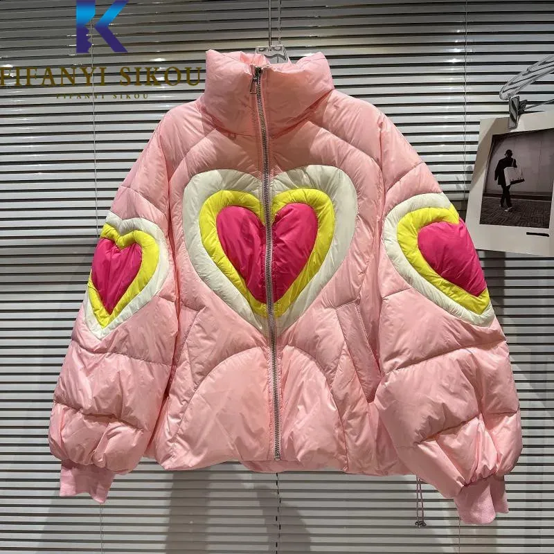 pink heart nike bomber jacket