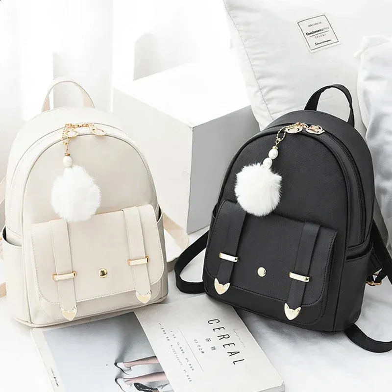 Womens Mini Backpacks: PU Leather Small Backpack For Girls, Cute Mini ...