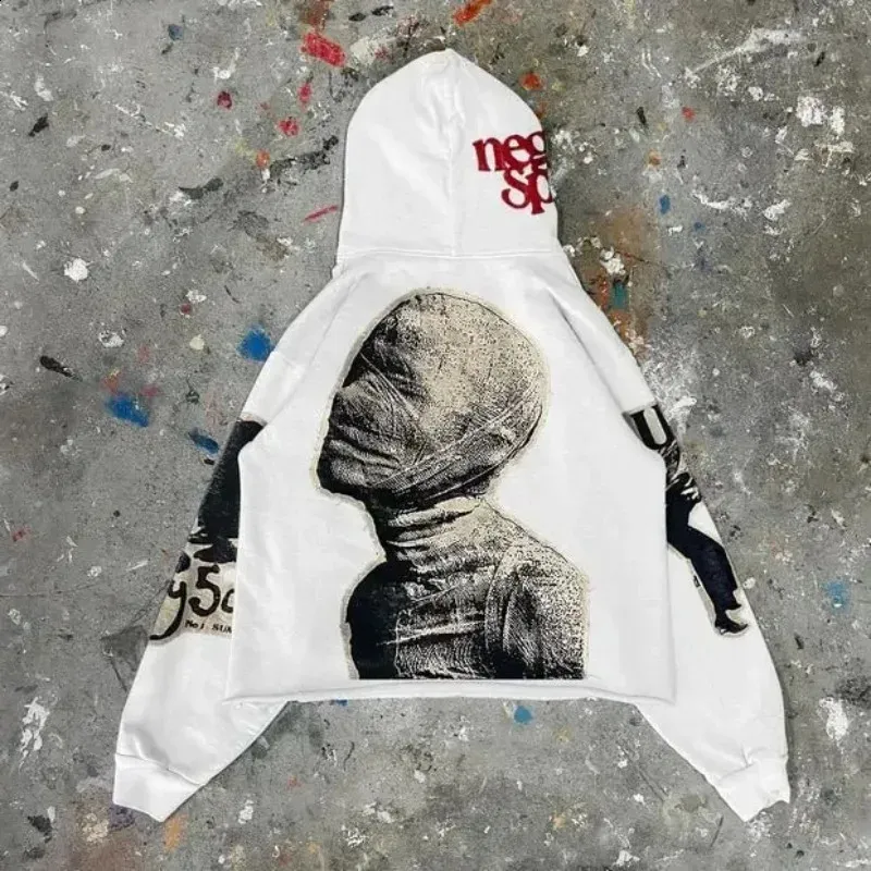 トップス YXNGBRATZ Ghost Hoodie (White) M Ghost Hoodie (White) | YXNGBRATZ OFFICIAL ONLIN