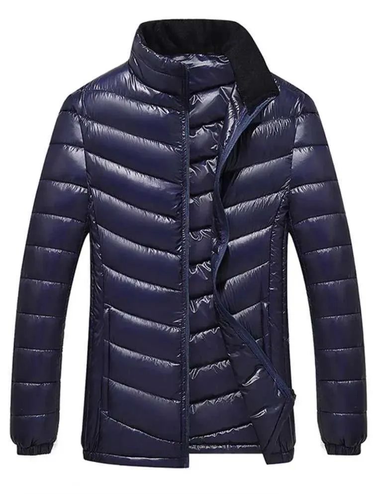Slim Fit Puffer puffer jacket for Men with Padded Short