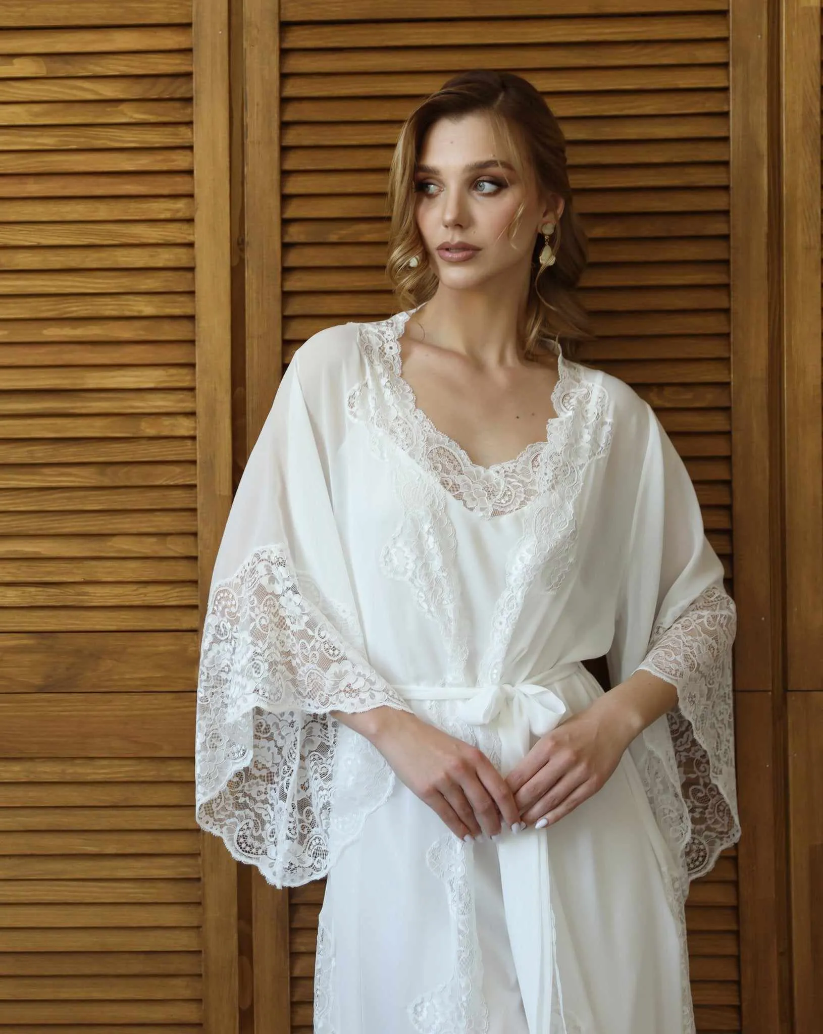 formal dress pajamas Lace Robe & Sleepwear Set - Sexy Women's Bathrobe Gown, Maternity Photo Dress, Comfortable Pajamas, Elegant Evening Dress, 2-Piece Suit from Dhgate Evening Dresses pajama wedding reception
