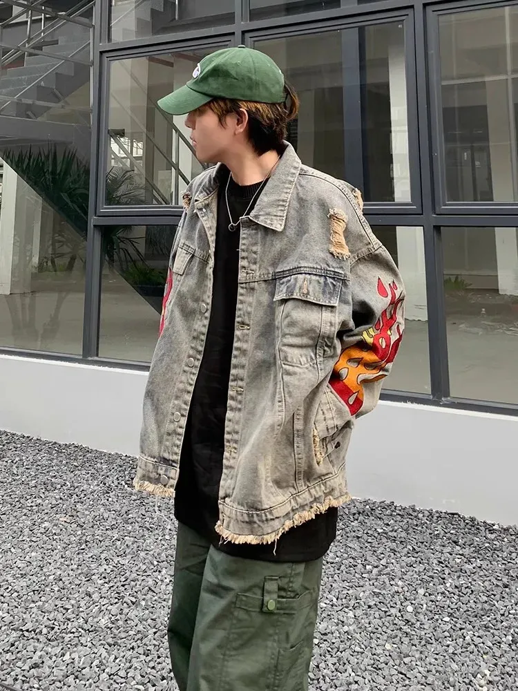 L】archive fireman jacket y2k grunge Grunge jacket | Y2K