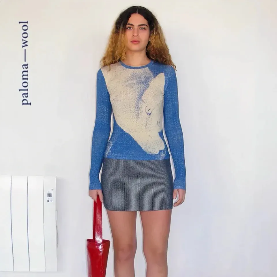 トップス PALOMA WOOL SKY PRINT TEE SHIRT Paloma Wool Sky Top | Garmentory