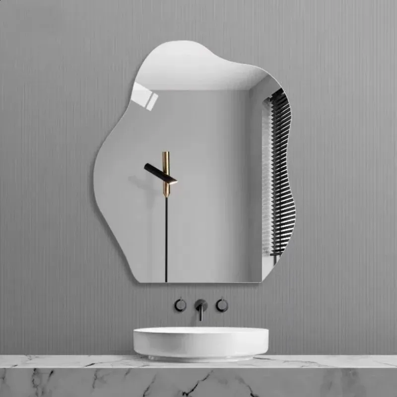 13x15.8inch Irregular Bathroom Acrylic Mirror... 