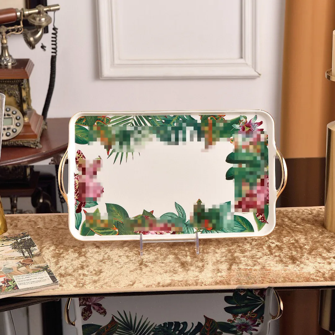 Designer Trays European Rectangular Serving Tray With... From Niceair ...