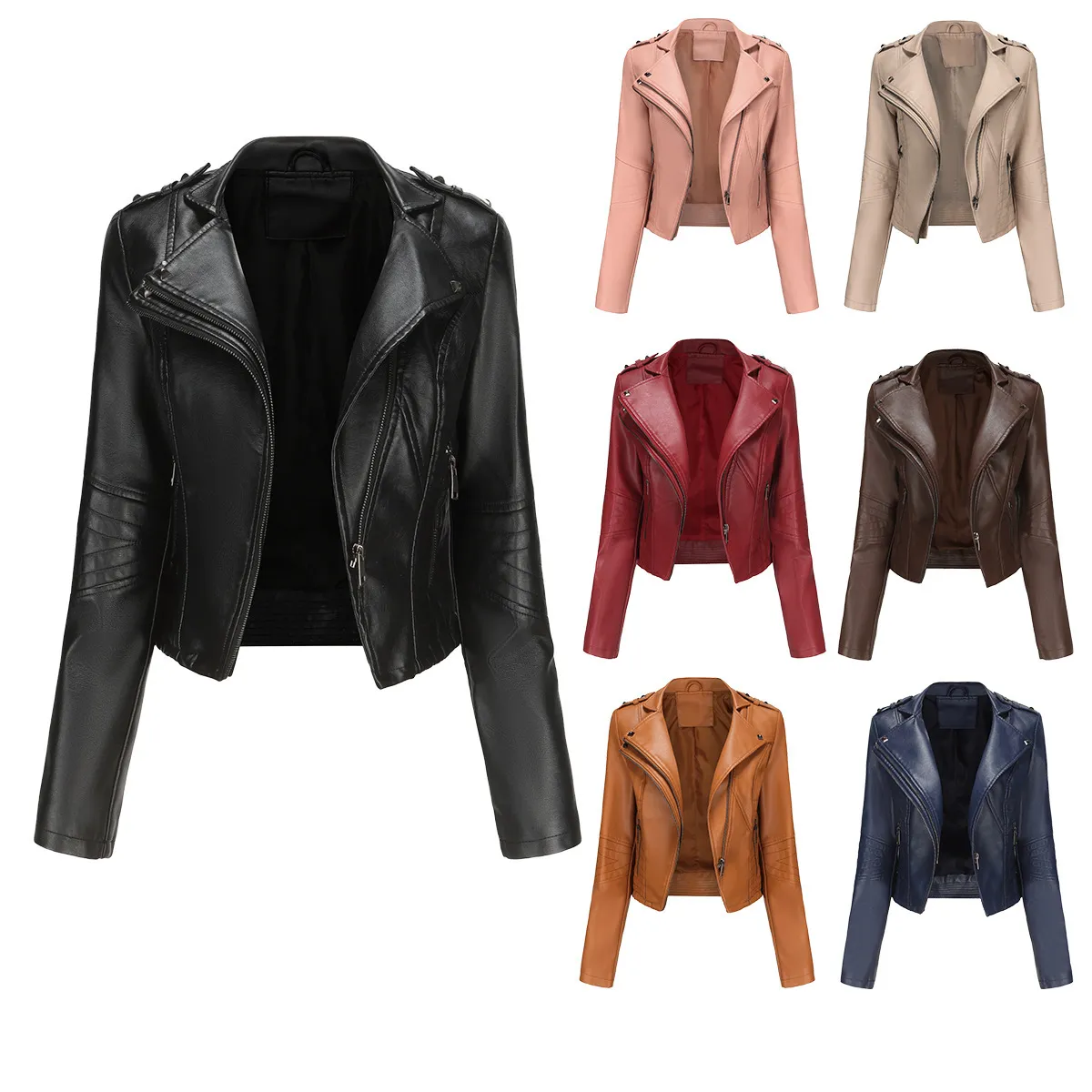 ジャケット・アウター THE RED THREAD S leather jacket long ジャケット・アウター THE RED THREAD S leather jacket long
