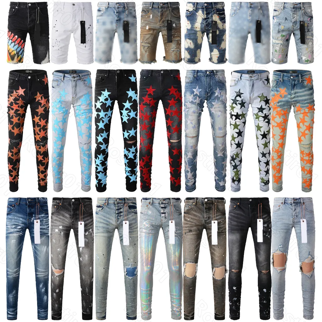 Designer Jeans For Mens Denim True Religions Jeans Stacked Jeans Men Embroidery Pants Skinny Jeans Men Ripped For Trend Cotton Hip Hop Bikers Motorcycle True Jeans From 30 2 DHgate