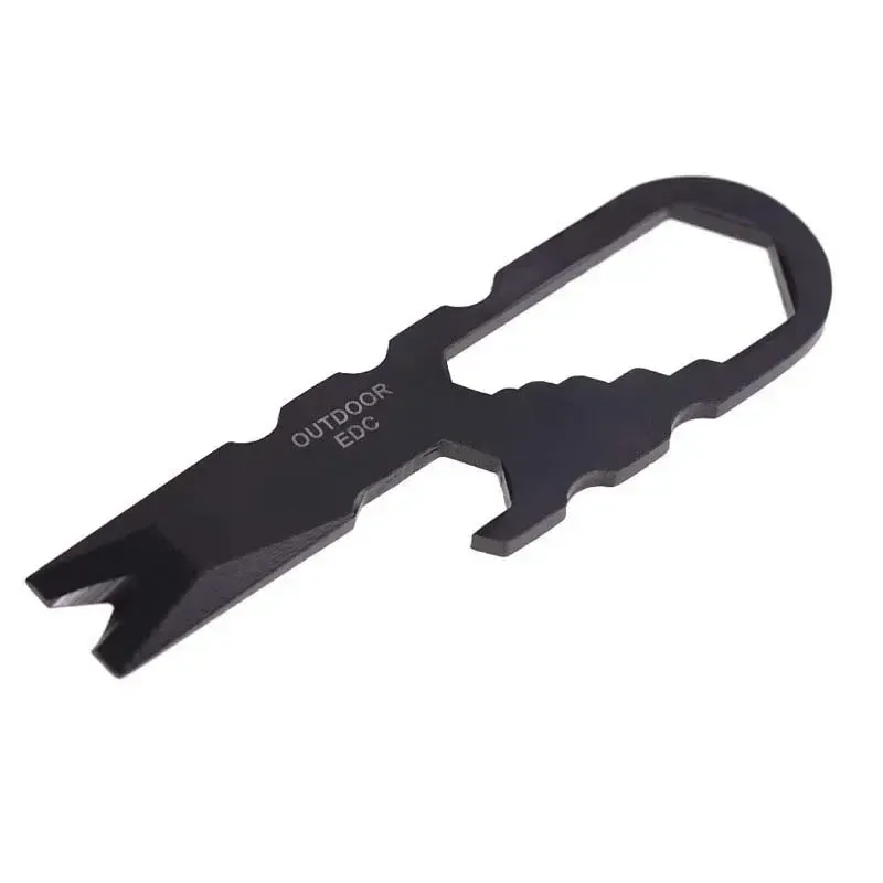 EDC Stainless Steel Keychain Pocket Pry Bar Crowbar Opener Outdoor - View #6