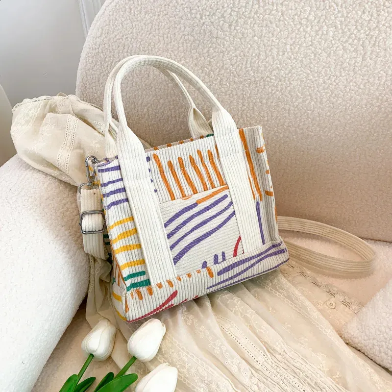 Mini PU Small Tote Bag with Zipper Closure Plain Pattern Y2K Style