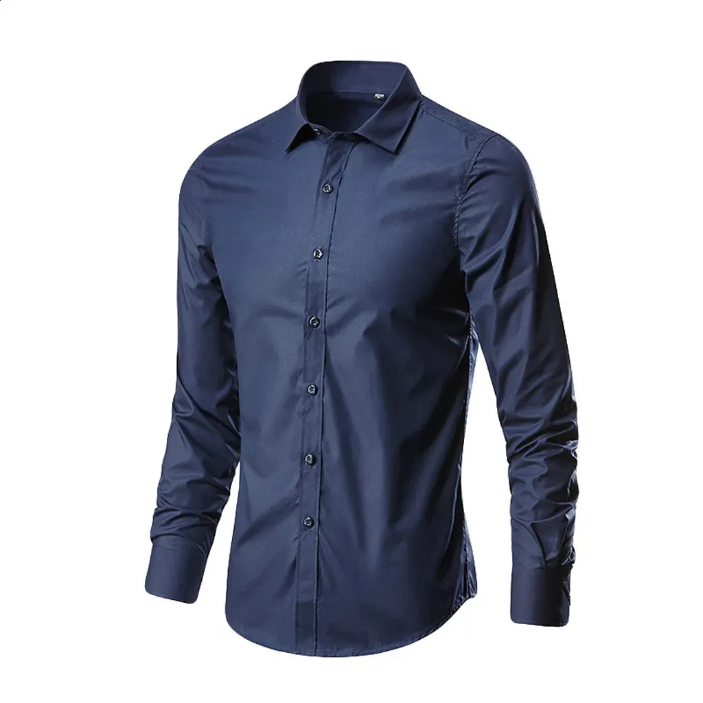 Men's Long-Sleeved Dress Shirt with V-Neck Collar and Triple Breasted  Closure in Acetate Knit Fabric from Dhgate Men's Dress Shirts - price 31.06