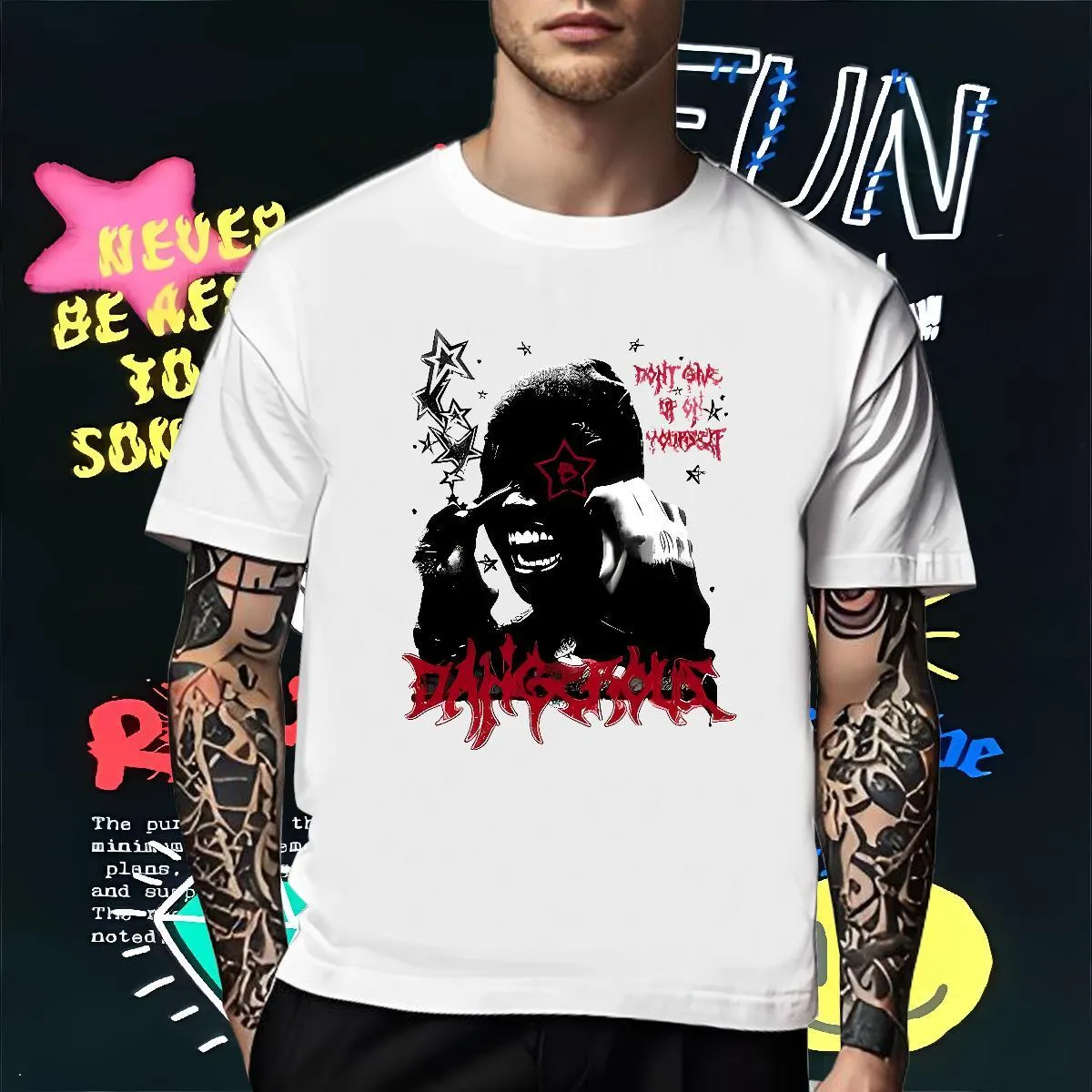 Chemise de mode Dsignr pour homme 230 g de coton Sport Wholsal Couples T-shirts Vêtements DIY Imprimé Brathabl Short_voghion.com
