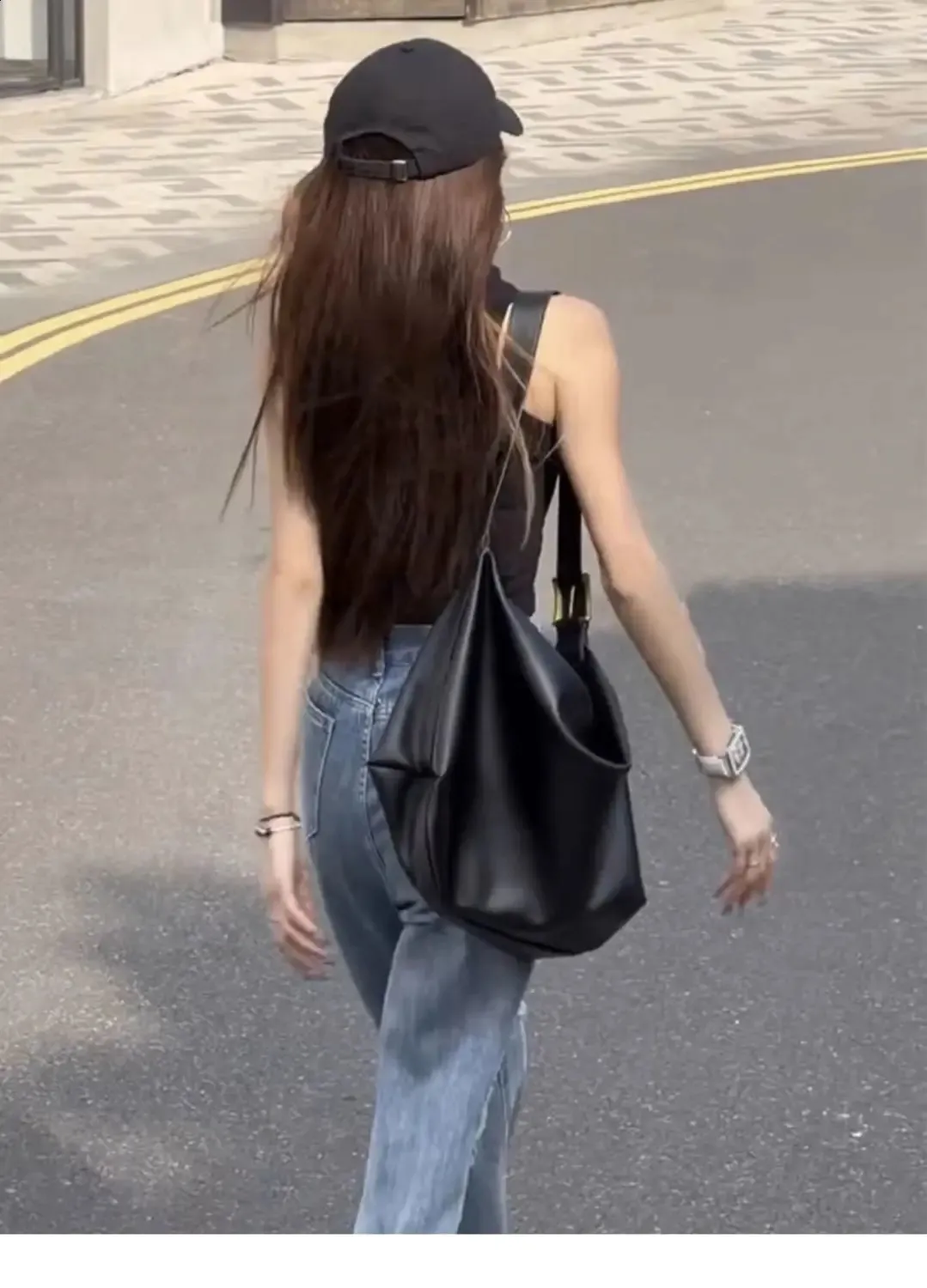 Large Capacity Cross Body The Row Bag