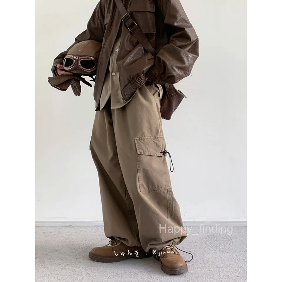 Pantalones De Trabajo De Trabajo De Pierna Ancha Para Hombres - Main Image