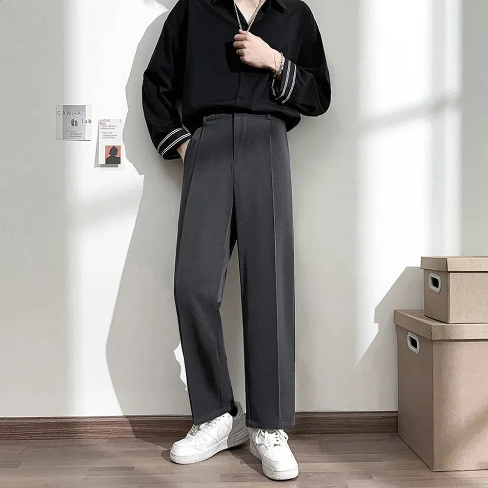 SOSHIOTSUKI Other SIDESTRIPE BAGGY FLARE STRAP 44 GREY