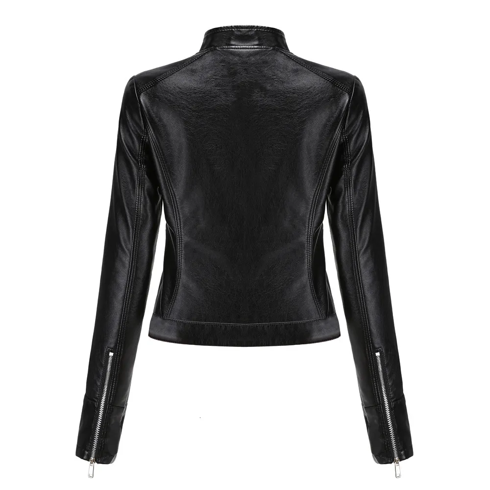 Shop Now! Premium Short Leather Jacket - Stylish Womens