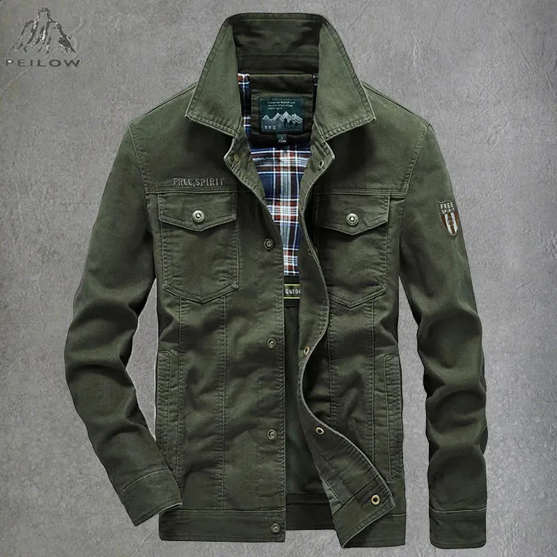 Save Big on Bulk Military Cotton Jacket Mens Military Jackets Lightweight  Cotton Flight Jacket Spring/Autumn Casual Army Style Jackets With Multi