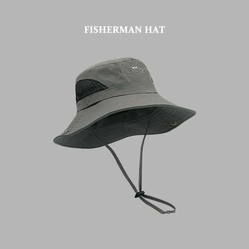 Reversible Outdoor Bucket Hat - Fishing, Climbing, Sun  display picture 3