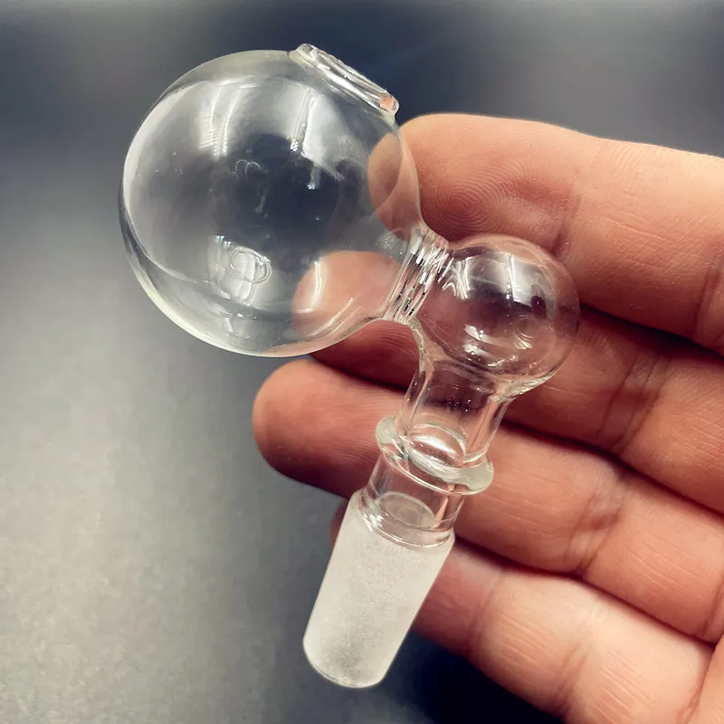 Rora 2pcs Brûleur à L'huile En Verre Pipe à Eau Bong 18mm Male Female