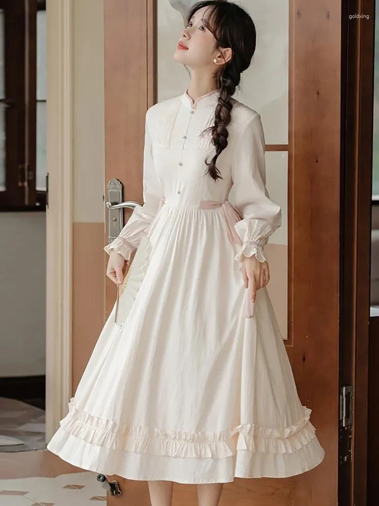 White Embroidery Casual Dress for Women Mid-Calf Length Polyester Slim Fit  with Hooded Collar and Flutter Short Sleeves Autumn Winter from Dhgate  Basic & Casual Dresses - price 56.05