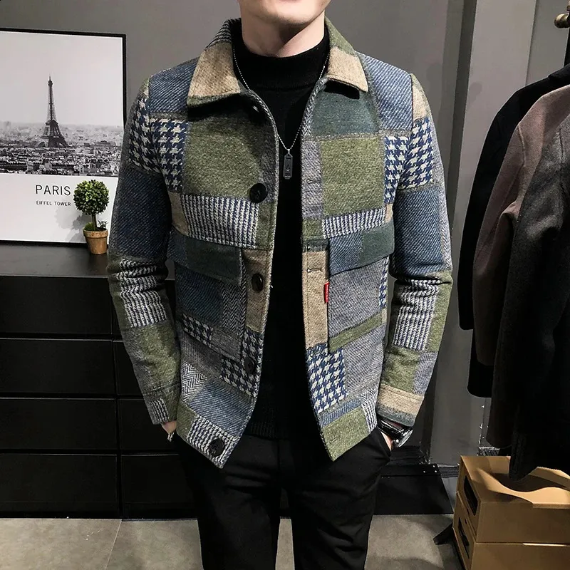 Men's Faux Wool Plaid Jacket | SALE | Wrangler®