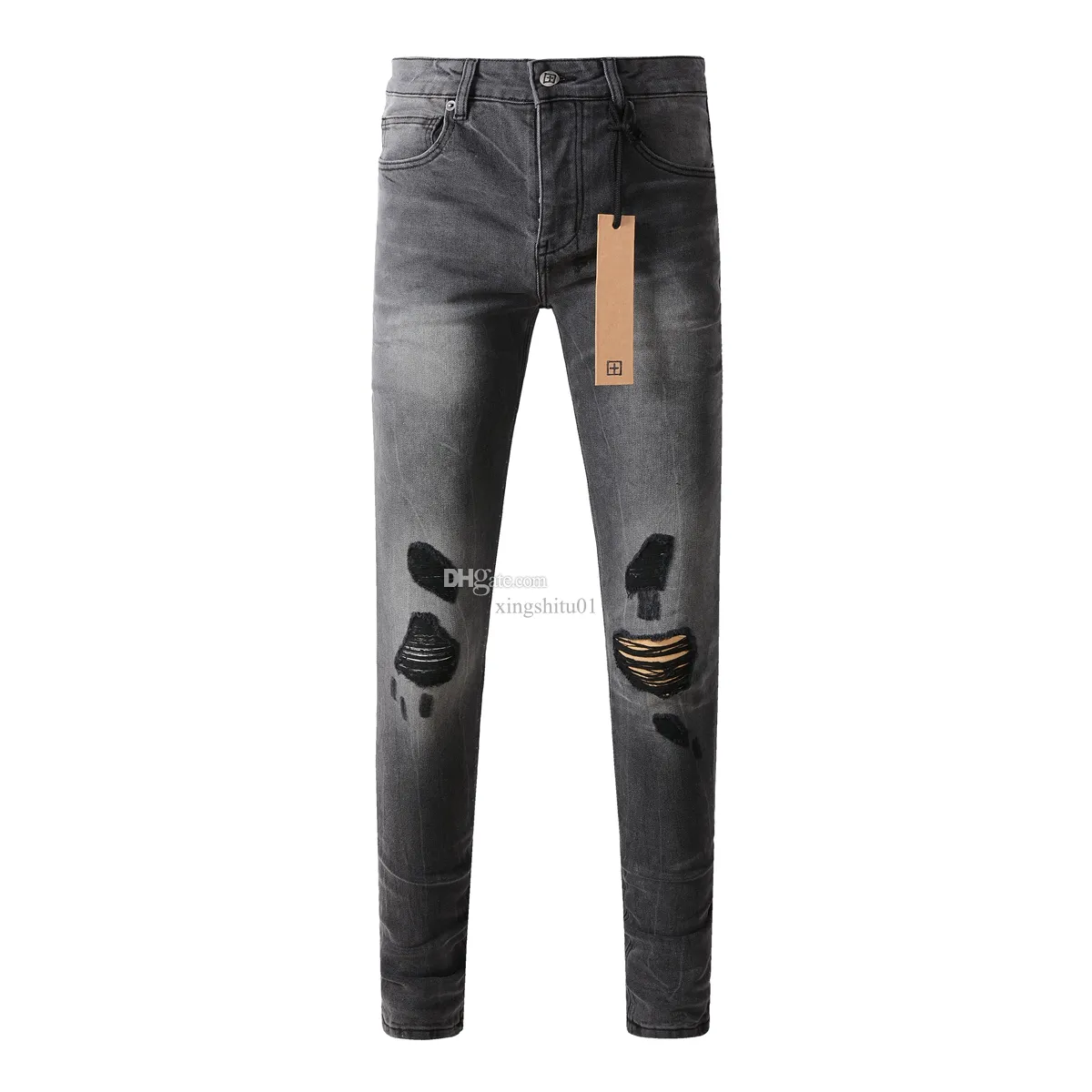 【関税込み】Ksubi ブラック Rebel トラウザーズ Ksubi Mens Designer Black Amiri Jeans With Straight Leg