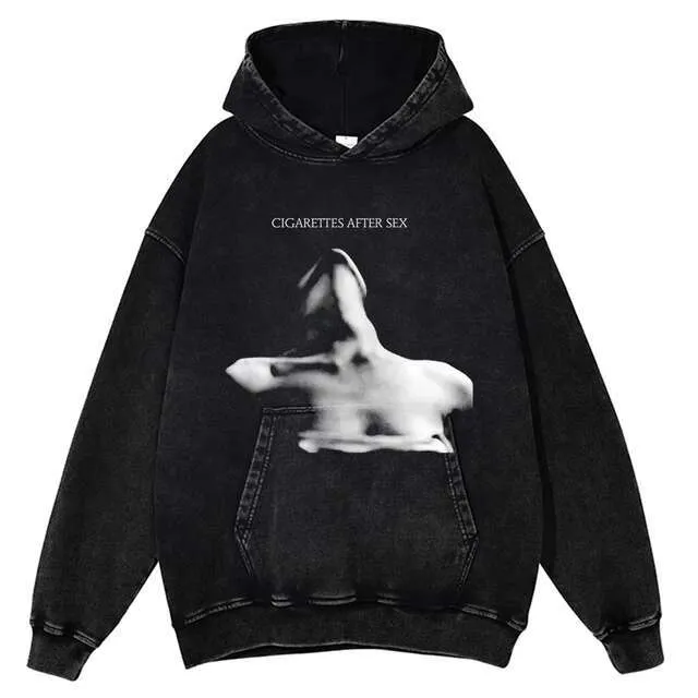 Men's Hip Hop Street Clothing: CAS Band Pattern Printed