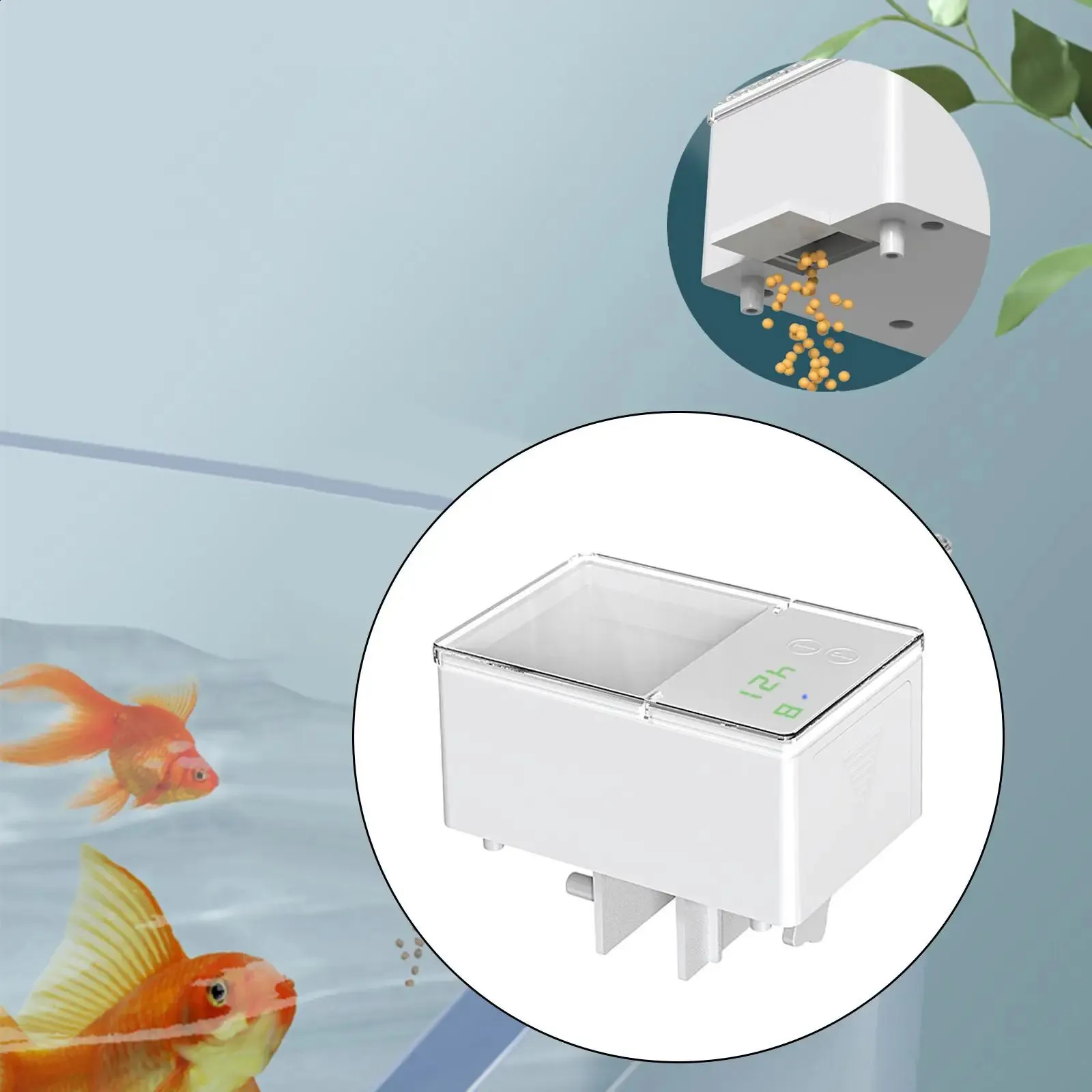 Adjustable Digital Timer Aquarium Auto Fish Tank Pond Food Feeder Feeding